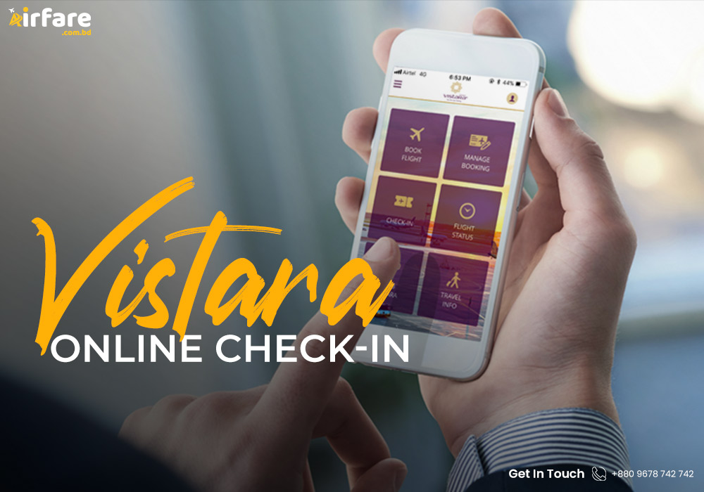 Vistara Online Check-In