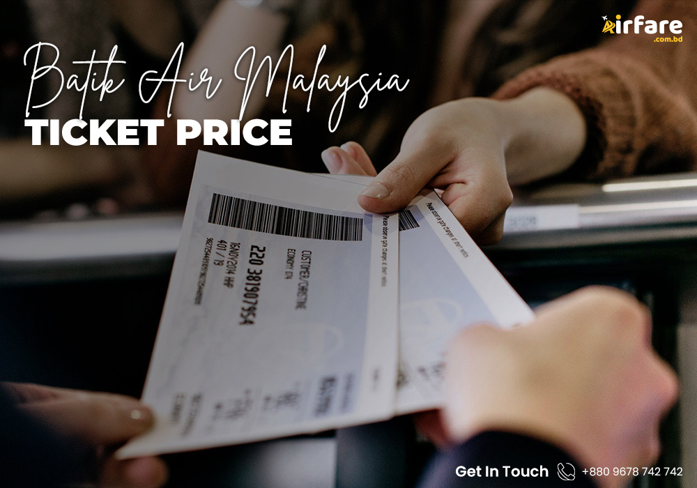 Batik Air Malaysia Ticket Price