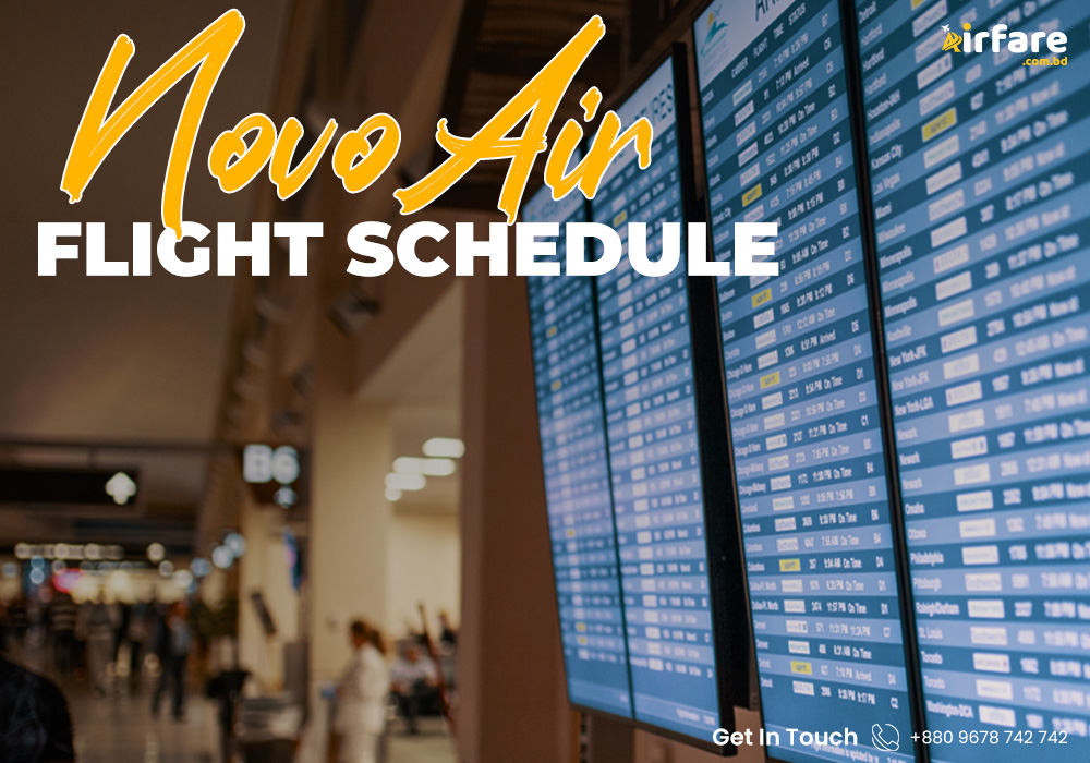 Novoair Flight Schedule